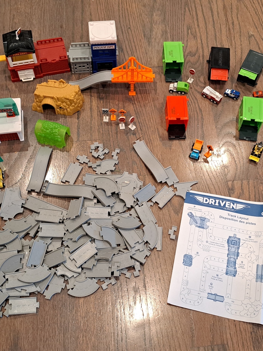 Kids Toy Track City Set